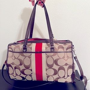 Signature Canvas Diaper Bag